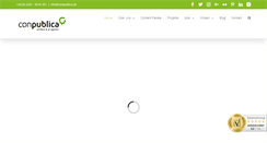 Desktop Screenshot of conpublica.de